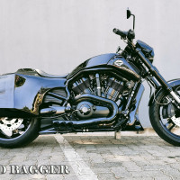 V ROD BAGGER